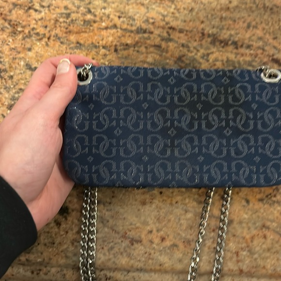 Women’s Guess Wallet on Chain - Blue - Picture 8 of 14